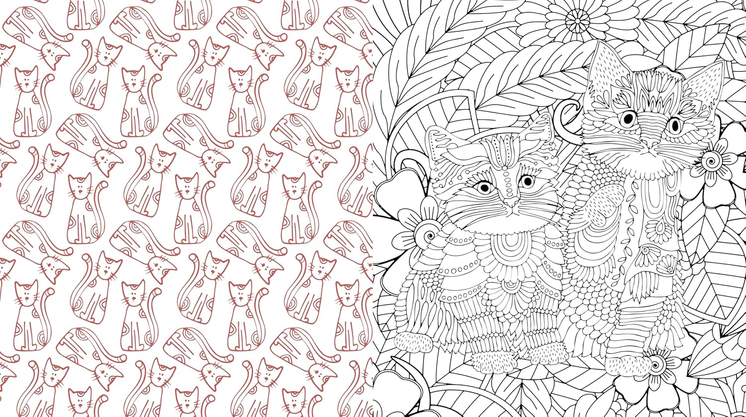 Cute Kittens Everywhere Coloring Book by Chartwell Books 20 9780785848707_6
