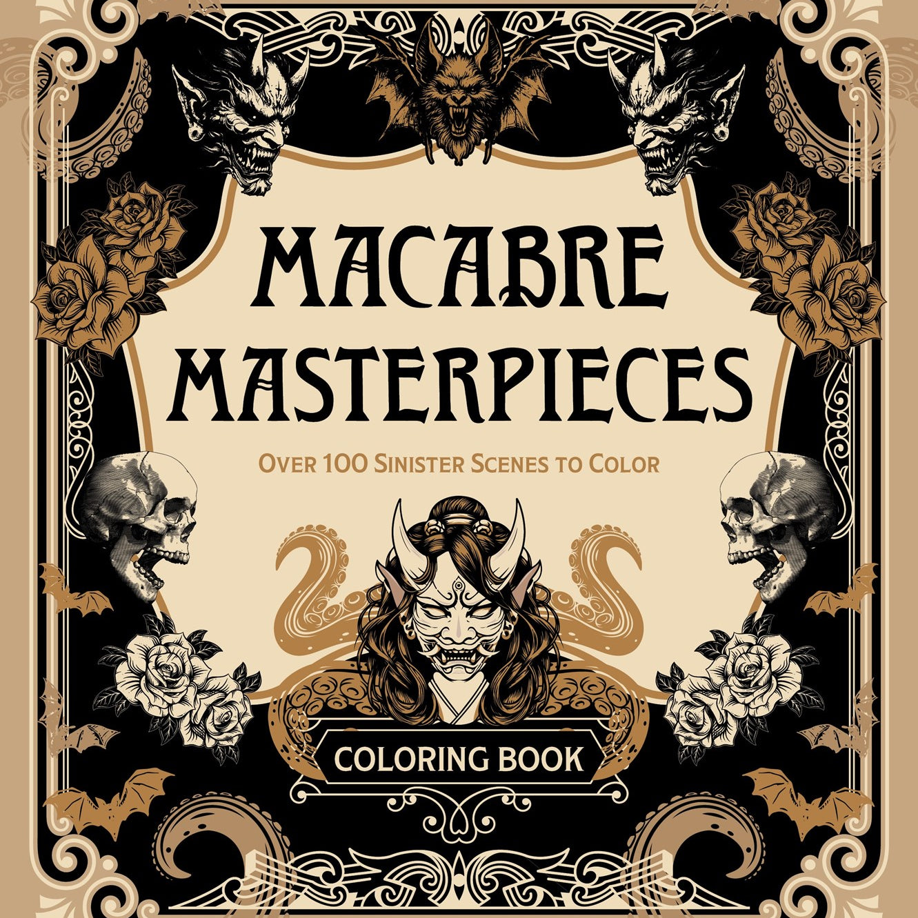 Macabre Masterpieces Coloring Book from the Editors of Chartwell books 20 9780785849278