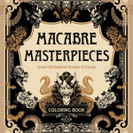 Macabre Masterpieces Coloring Book from the Editors of Chartwell books 20 9780785849278
