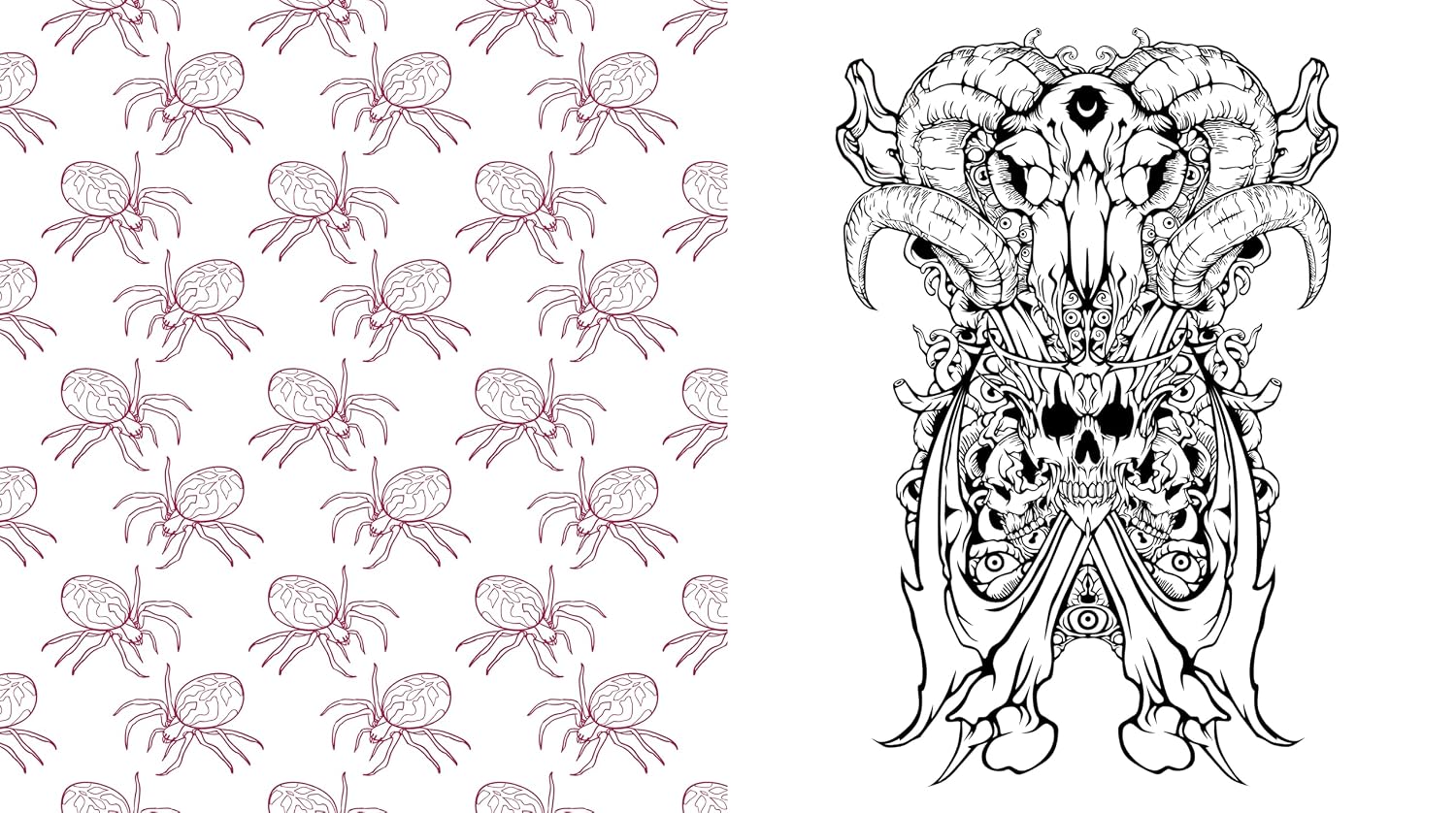 Macabre Masterpieces Coloring Book from the Editors of Chartwell books 20 9780785849278_2