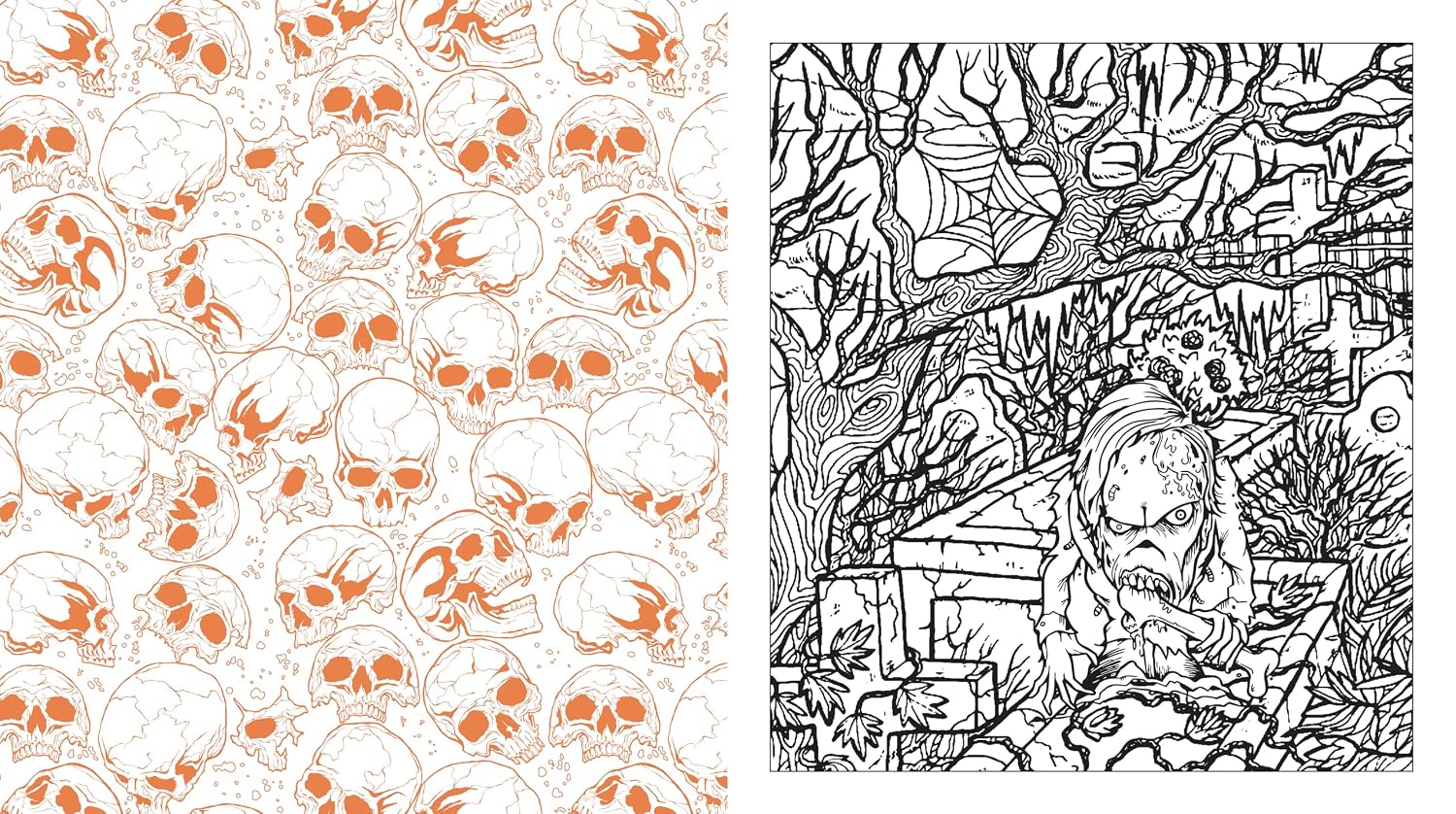 Macabre Masterpieces Coloring Book from the Editors of Chartwell books 20 9780785849278_3