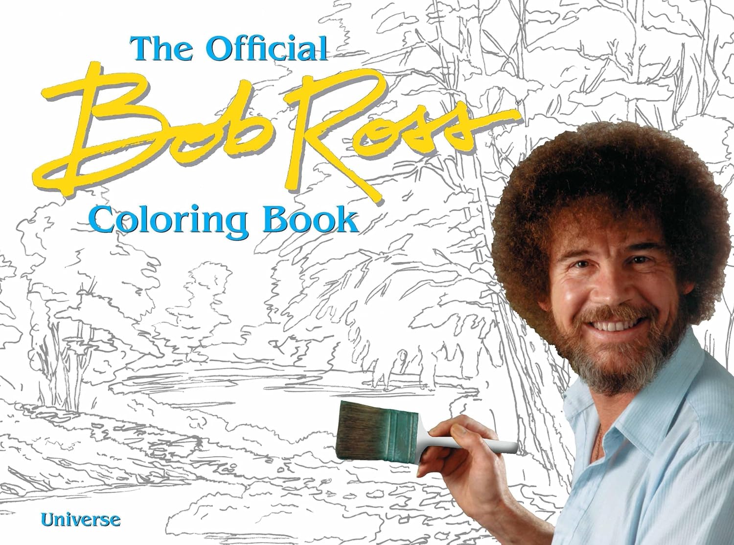 Bob Ross Coloring Book 9780789327727