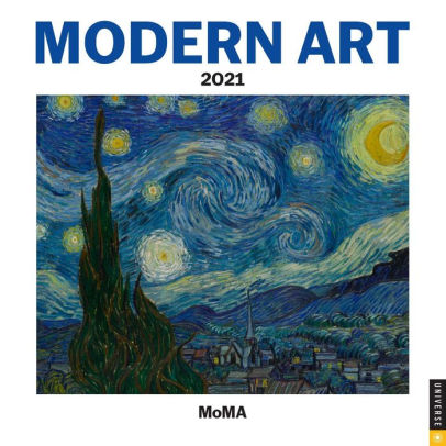 MODERN ART 2021 WALL CALENDAR 9780789338730