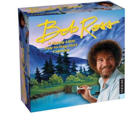 BOB ROSS: A HAPPY LITTLE DAY-TO-DAY 2022 CALENDAR 9780789340016