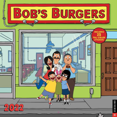 BOB's BURGERS 2022 WALL CALENDAR 9780789340313