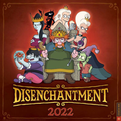DISENCHANTMENT 2022 WALL CALENDAR 9780789340368