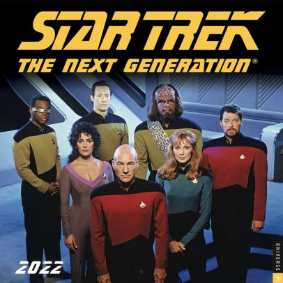 STAR TREK: THE NEXT GENERATION 2022 WALL CALENDAR 9780789340603