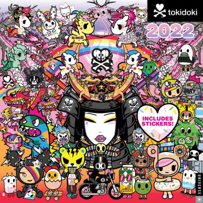 TOKIDOKI 2022 WALL CALENDAR 9780789340696