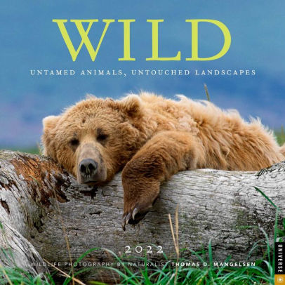 WILD 2022 WALL CALENDAR UNTAMED ANIMALS, UNTOUCHED 9780789340702