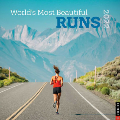 WORLD's MOST BEAUTIFUL RUNS 2022 WALL CALENDAR 9780789340733