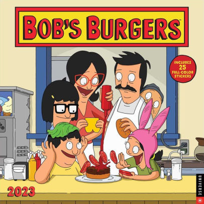 Bobs Burgers 2023 Wall Calendar - Andrews Mcmeel 9780789342157_f02c7d0a-4f01-45ee-ac96-cea916624e88