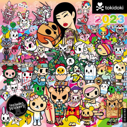 Tokidoki 2023 Wall Calendar - Andrews Mcmeel 9780789342188_bc157690-83ad-4918-a5bf-04939900ef98