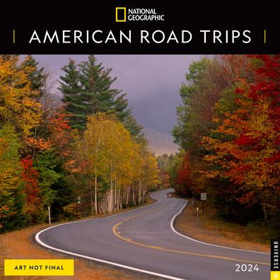 National Geographic: American Road Trips 2024 Wall Calendar - National Geographi 9780789343055_14d458a4-4d0d-49c9-a9c3-661237a82d99