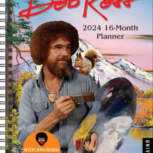 Bob Ross 2024 16-Month Planner - Ross. Bob 9780789343109_9aac8182-ffce-4551-a50b-b110e5933c3c