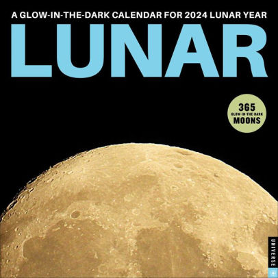 Lunar 2024 Wall Calendar - Universe Publishing 9780789343376_efb8eb04-d07e-4684-8134-3bebb0871d14