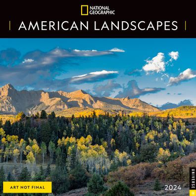 National Geographic: American Landscapes 2024 Wall Calendar - National Geographi 9780789343383_55a738c5-768e-4f6b-bd5c-24fef36247cf