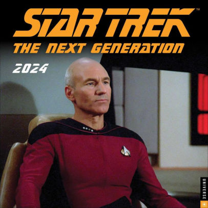 Star Trek: The Next Generation 2024 Wall Calendar - Mtv/Viacom 9780789343611_2f4724e1-807f-4765-8cc5-e01463a00666