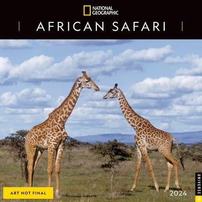 National Geographic: African Safari 2024 Wall Calendar - National Geographic 9780789343741_49ce1139-d0ed-4213-a447-2fdb42d606c2