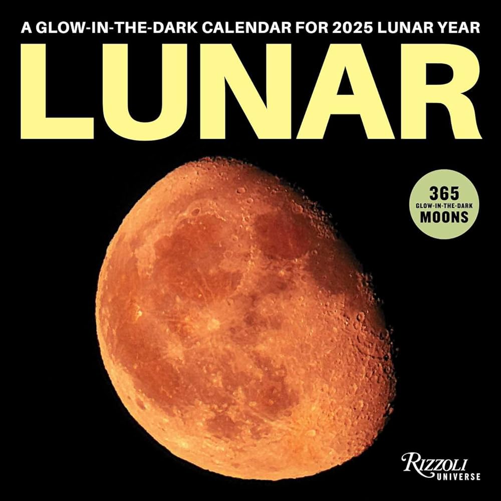 Lunar 2025 Wall Calendar 9780789344847