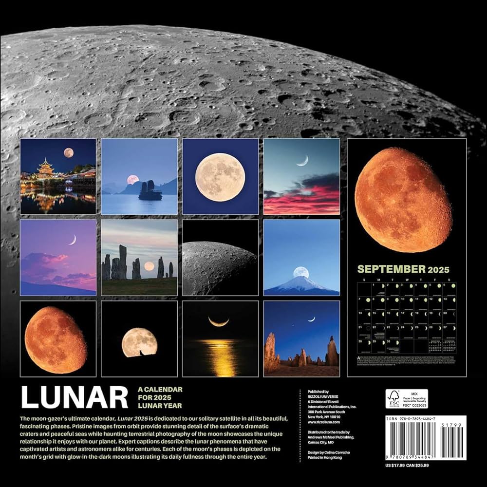Lunar 2025 Wall Calendar 9780789344847_63d4a6b0-6a98-4f28-bb7d-e5460349094e