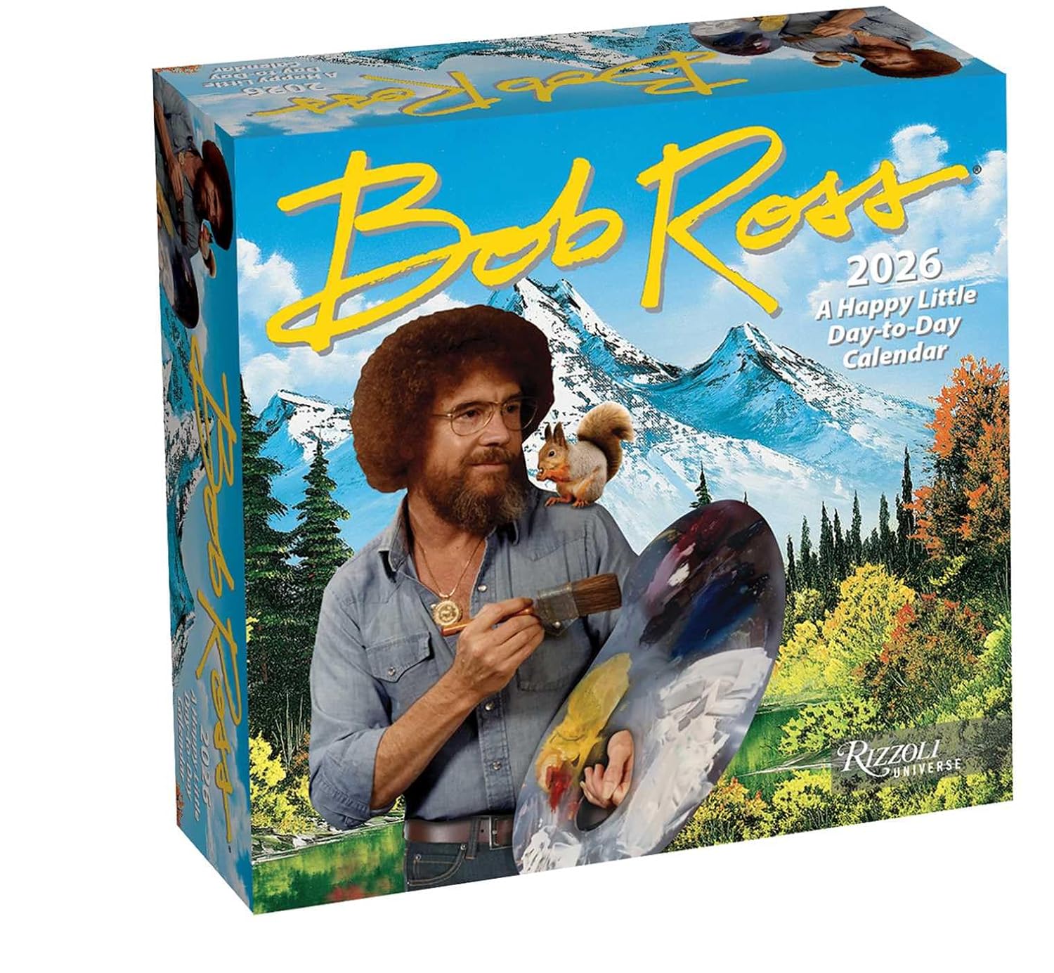 Bob Ross 2026 Day-To-Day Calendar 9780789348012