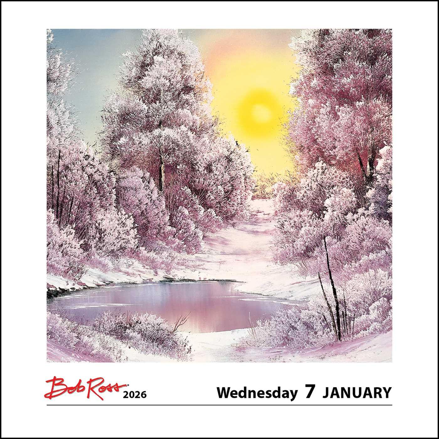 Bob Ross 2026 Day-To-Day Calendar 9780789348012_2