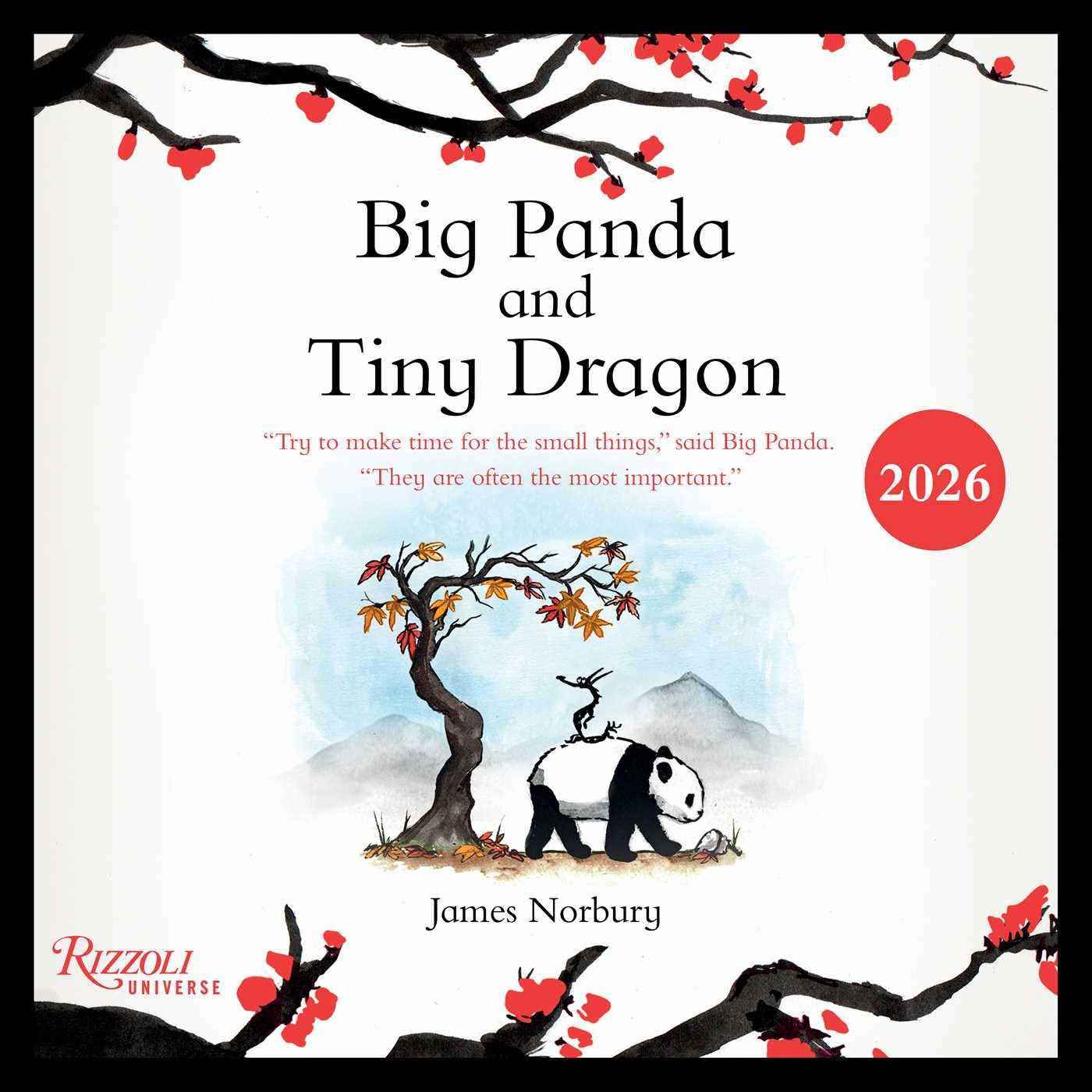 Big Panda And Tiny Dragon 2026 Wall Calendar 9780789348272