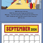 Bob's Burgers 2026 Wall Calendar (Includes Stickers) 9780789348319_4