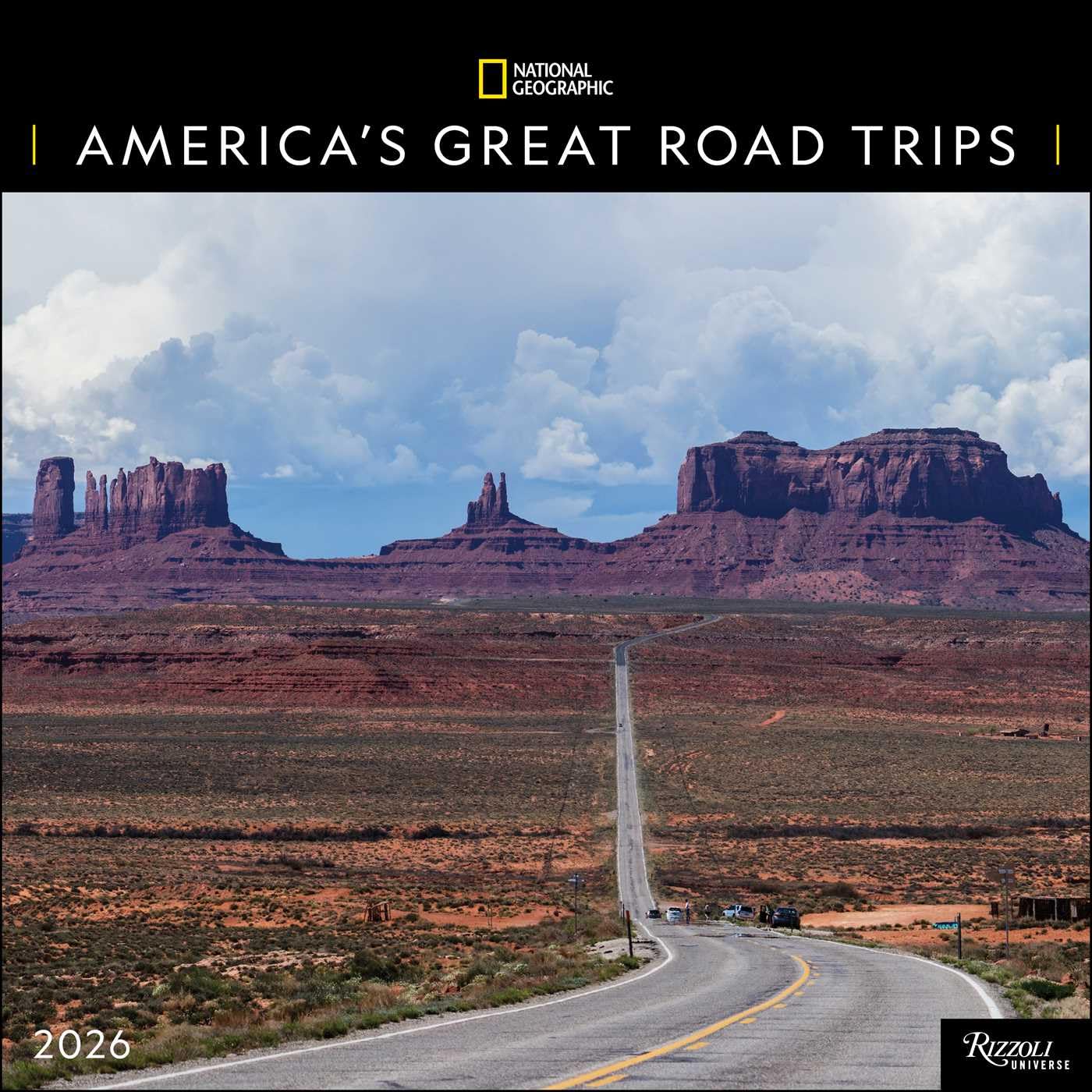 National Geographic: America's Great Road Trips 2026 Wall Calendar 9780789348456