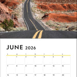 National Geographic: America's Great Road Trips 2026 Wall Calendar 9780789348456_3