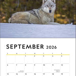 National Geographic: Wolves 2026 Wall Calendar 9780789348517_4