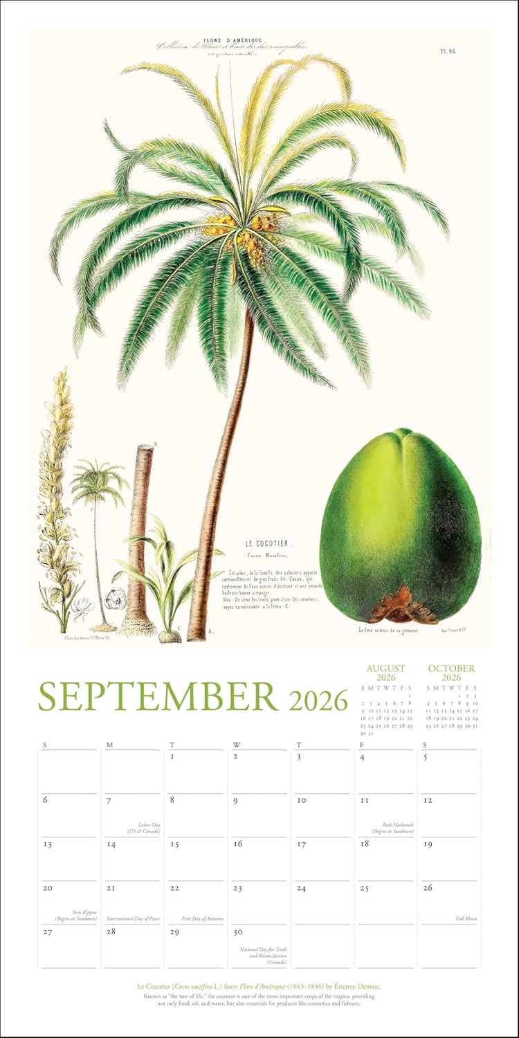 New York Botanical Garden 2026 Wall Calendar 9780789348531_4