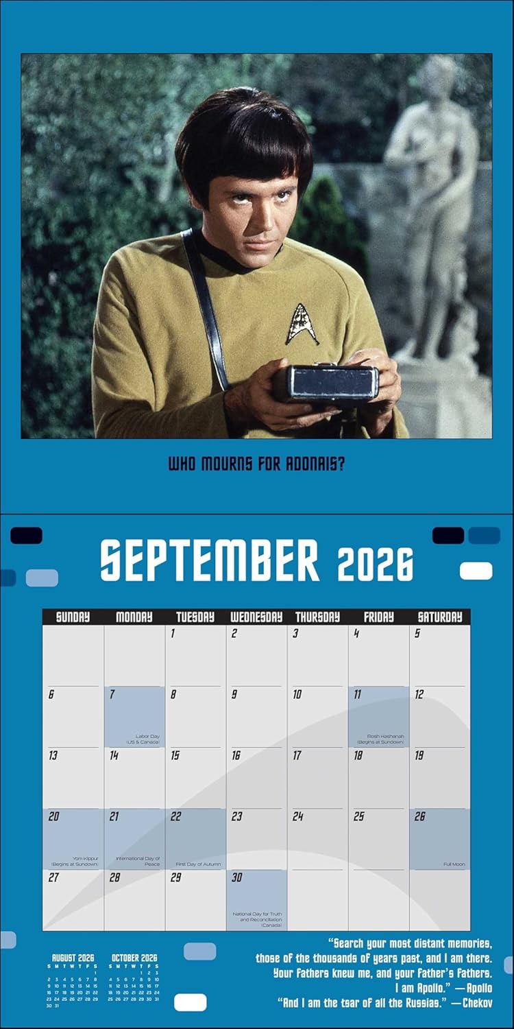 Star Trek 2026 Wall Calendar 9780789348579_4