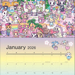 Tokidoki 2026 Wall Calendar (Includes Stickers) 9780789348647_2
