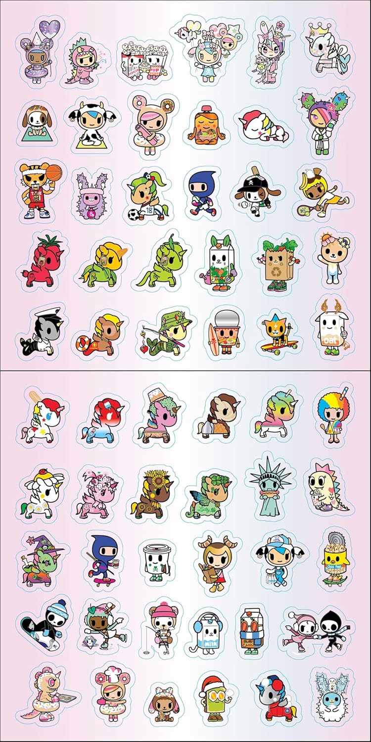 Tokidoki 2026 Wall Calendar (Includes Stickers) 9780789348647_5