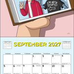 2027 Futurama Wall Calendar 12x12 20 9780789349415_3