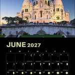 2027 Lunar Wall Calendar 12x12 with 365 Glow-in-the-Dark Moons 20 9780789349460_2
