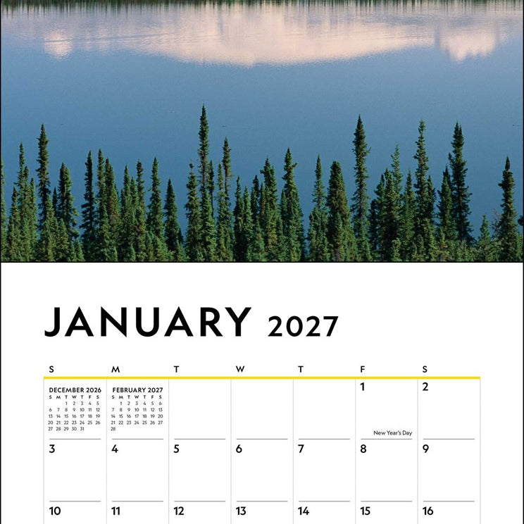 2027 National Geographic American Landscapes Wall Calendar 12x12 20 9780789349484_1
