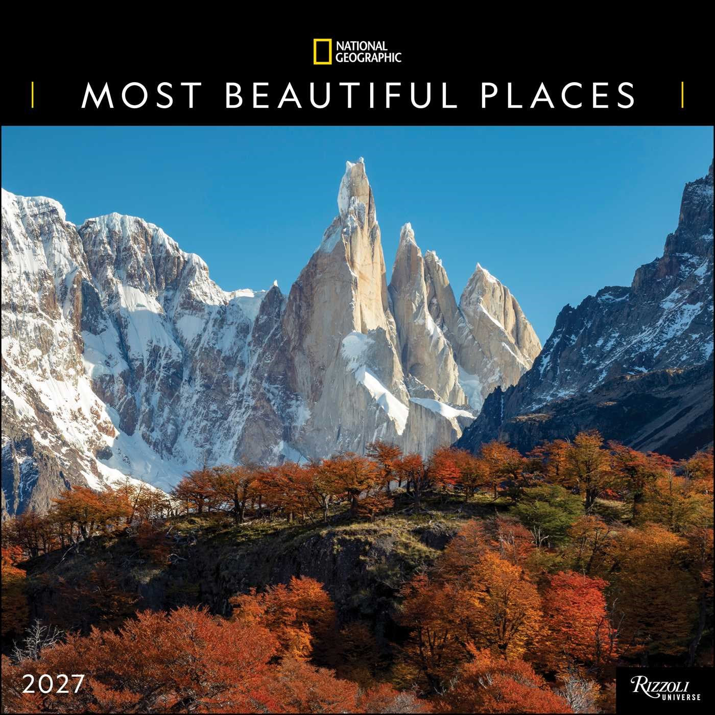 2027 National Geographic Most Beautiful Places Wall Calendar 12x12 20 9780789349514