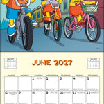 2027 The Simpsons Wall Calendar 12x12 20 9780789349668_1