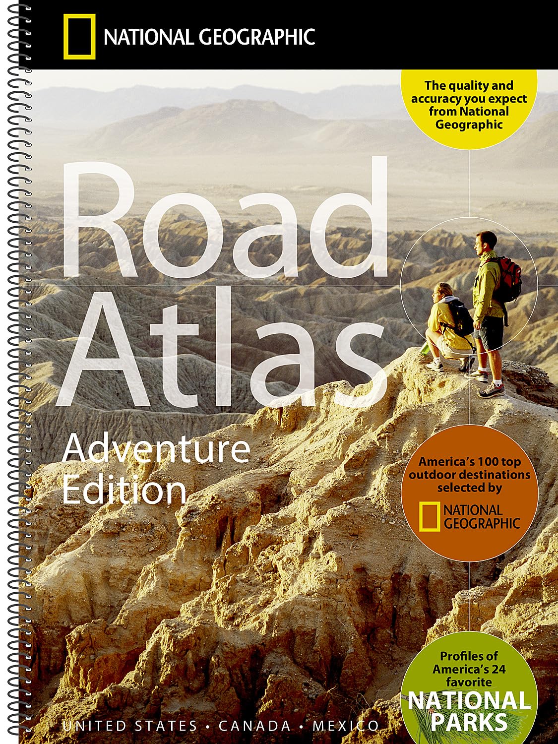 NATIONAL GEOGRAPHIC ROAD ATLAS 2025: ADVENTURE EDITION (US, CANADA, & MEXICO) 9780792289890