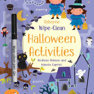 Wipe Clean Halloween Activities by Usborne 9780794550998