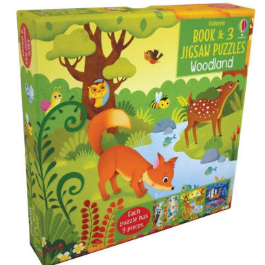 Woodland - Book & 3 Jigsaw Puzzles - Taplin. Sam 9780794551223_d70a0152-5b2f-4991-8acf-68fad27a522c