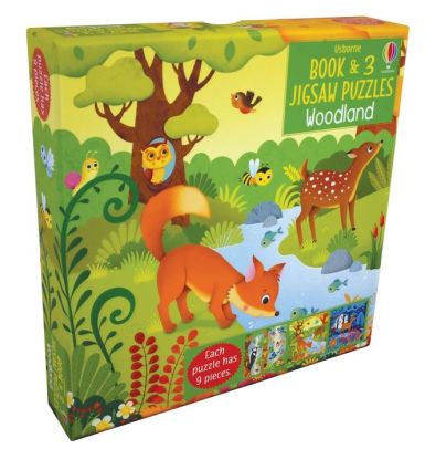 Woodland - Book & 3 Jigsaw Puzzles - Taplin. Sam 9780794551223_d70a0152-5b2f-4991-8acf-68fad27a522c