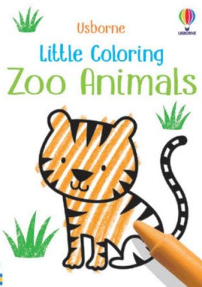 Zoo Animals Little Coloring by Usborne 9780794552244_f19f3a33-c1a5-43d4-83c4-dac2983b3445