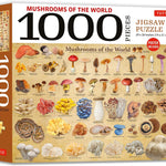 Mushrooms Of The World 1000 Piece Jigsaw Puzzle - Tuttle 9780804856768