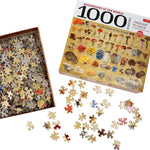 Mushrooms Of The World 1000 Piece Jigsaw Puzzle - Tuttle 9780804856768_1