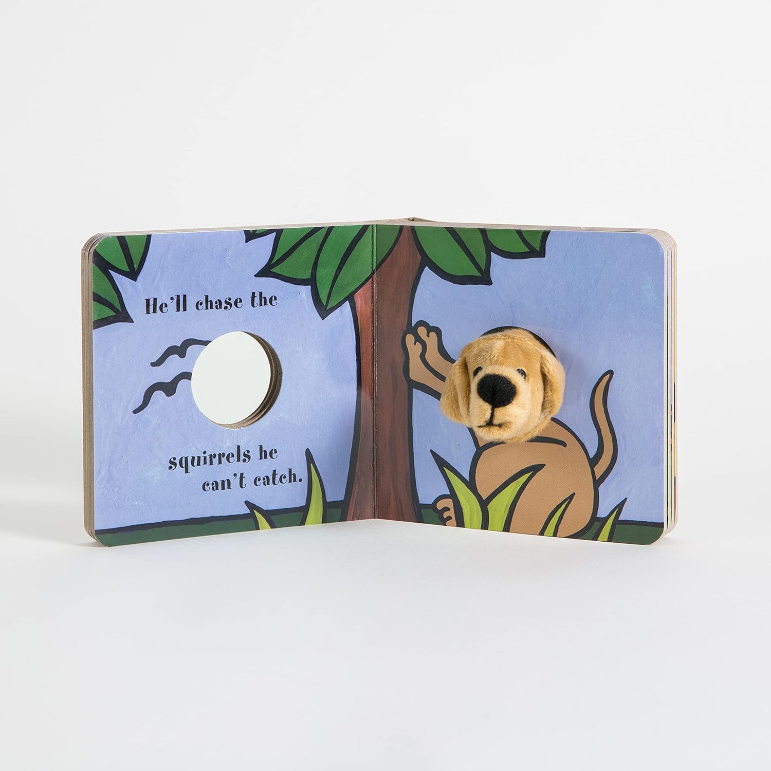 Little Puppy: Finger Puppet Book: (Puppet Book For Baby, Little Dog Board Book) 9780811857710_3