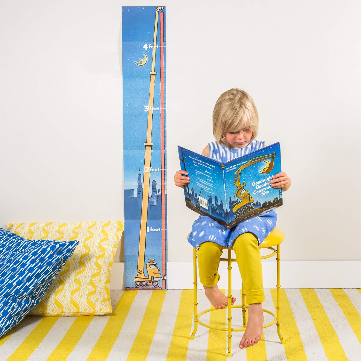 Goodnight, Goodnight Construction Site (Hardcover Books For Toddlers, Preschool 9780811877824_4
