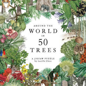 Around The World In 50 Trees 1000 Piece Puzzle - Drori. Jonathan ; Clerc. Lucill 9780857828965